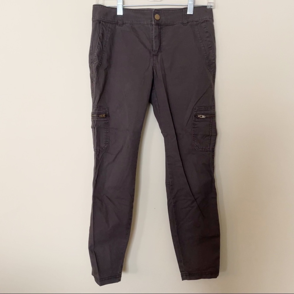 Athleta Brown Cotton Blend Lightweight Cargo Pants Gorpcore